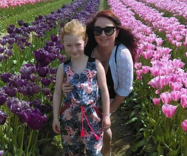 Creative Kids Academy Owner, Whitney Quillin, and her daughter.